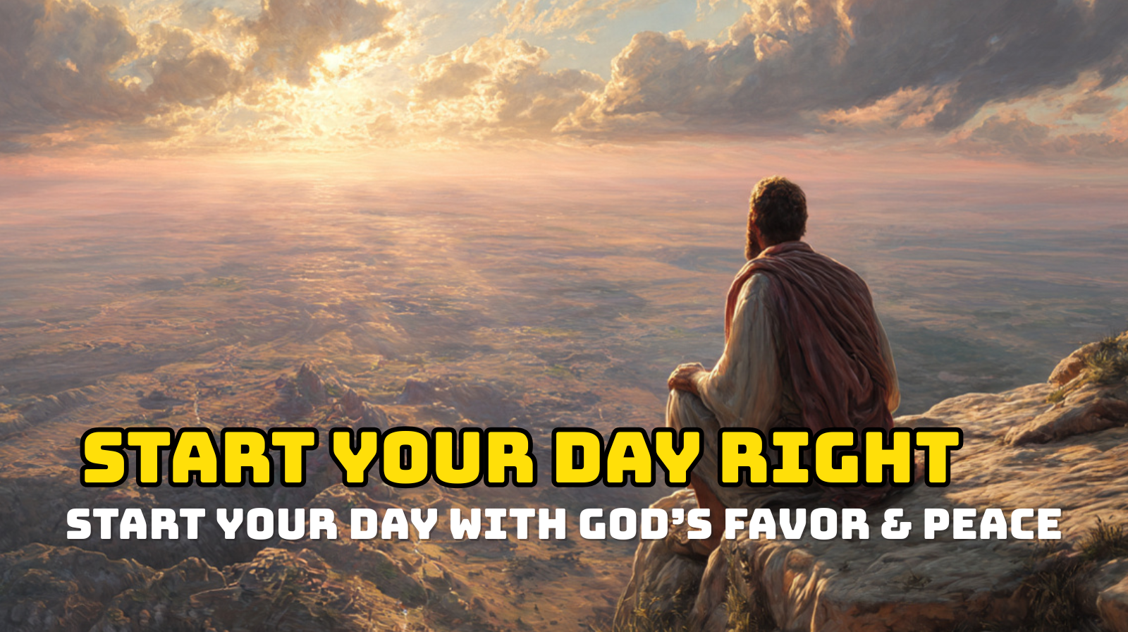 Start Your Day with God’s Favor & Peace