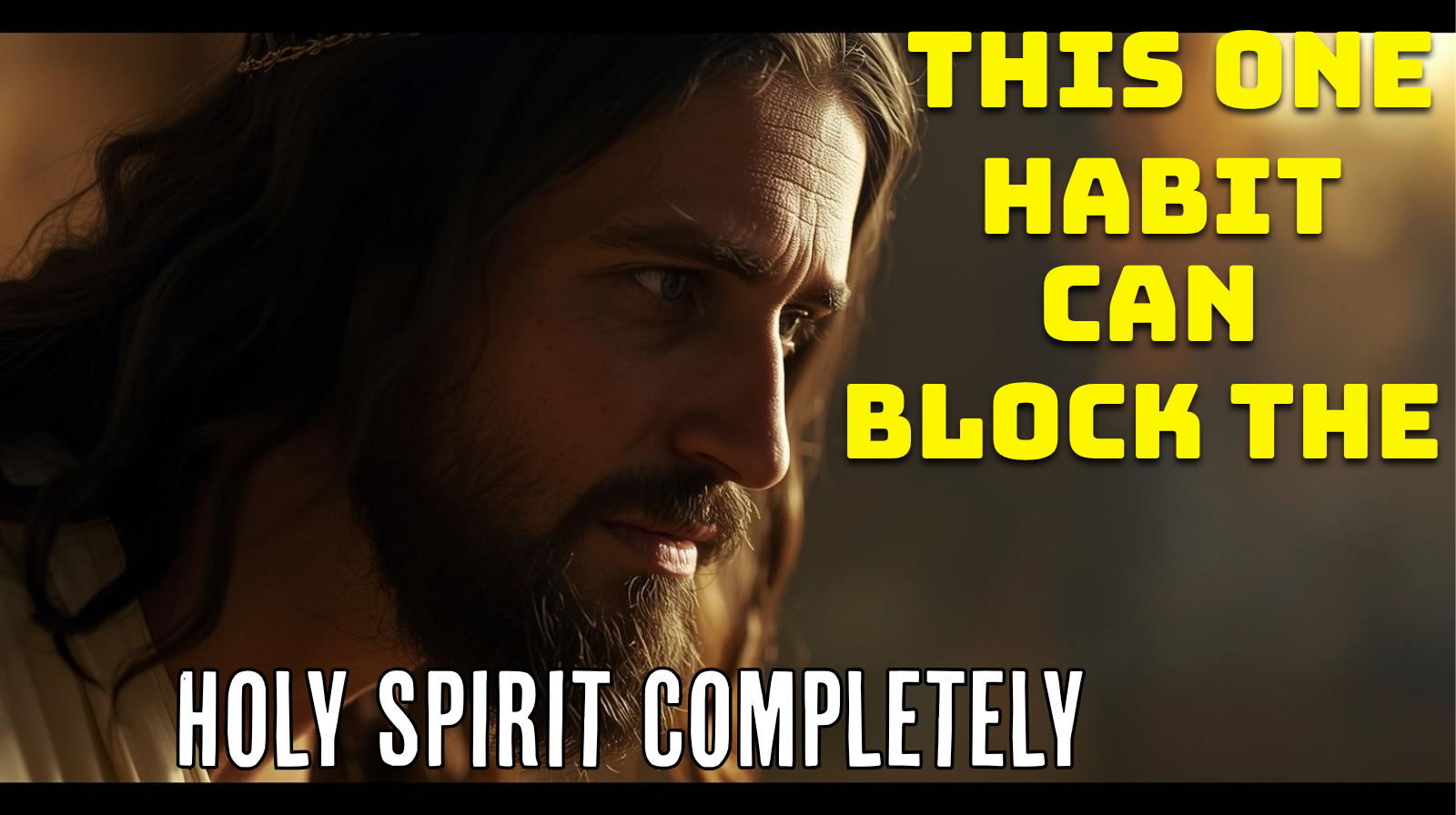 This One Habit Can Block the Holy Spirit Completely
