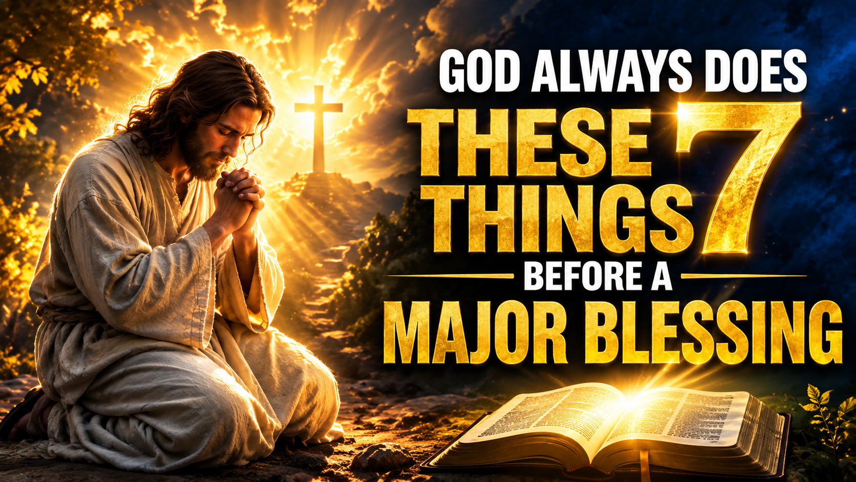 God Always Does These 7 Things Before a Major Blessing